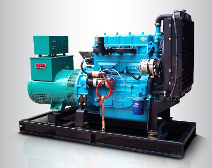 下陆上柴30kw大型柴油发二手电机组_COPY